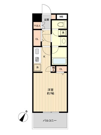 グラディート町田の物件間取画像